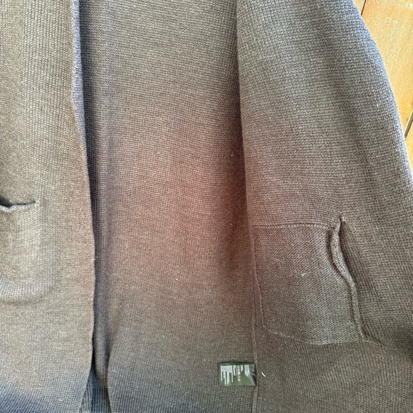 H&M Women’s Gray Sweater Basic Long Length Cardigan Size Small - Picture 8 of 13